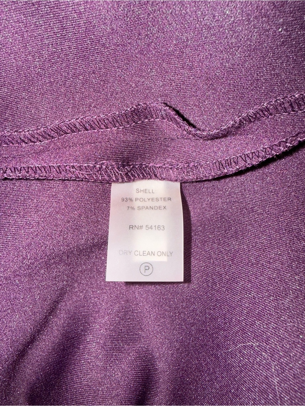 Calvin Klein Plum Cold-Shoulder Sheath Dress - Size 8 - Picture 8 of 10